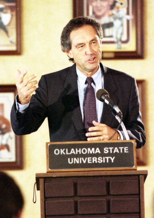 Sutton introduced at OSU -- 1990